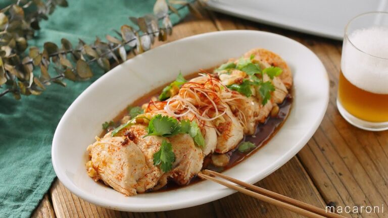 ピリ辛タレで本格よだれ鷄の作り方