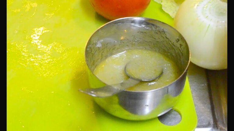 ドレッシングの作り方：玉ねぎドレッシング　　How to make onion dressing