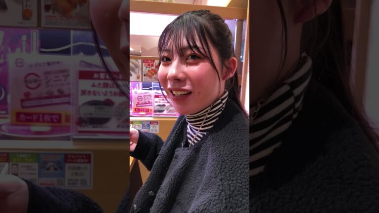 可愛すぎる男の子とスシローで大食い対決したら #shorts