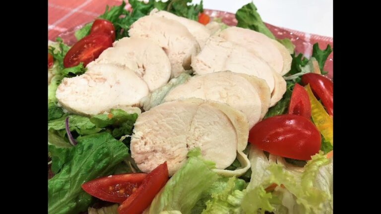 【糖質オフ】炊飯器で作るサラダチキン