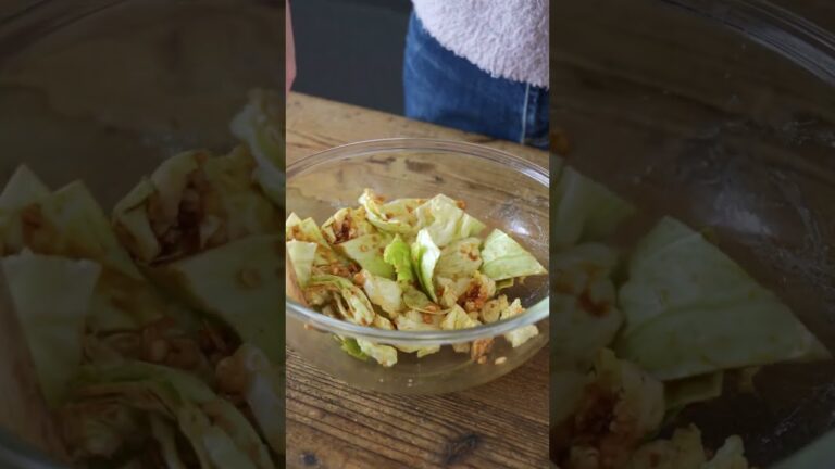 お好みソースで！やみつきキャベツ 　#shorts