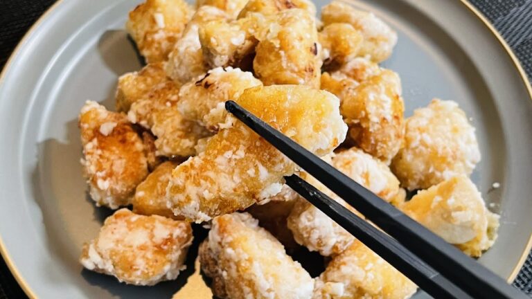 ポップコーンフライドチキンの作り方♪鶏胸肉で簡単！ケンタッキー風の一口サイズチキンHow to make popcorn fried chicken【home cooking】