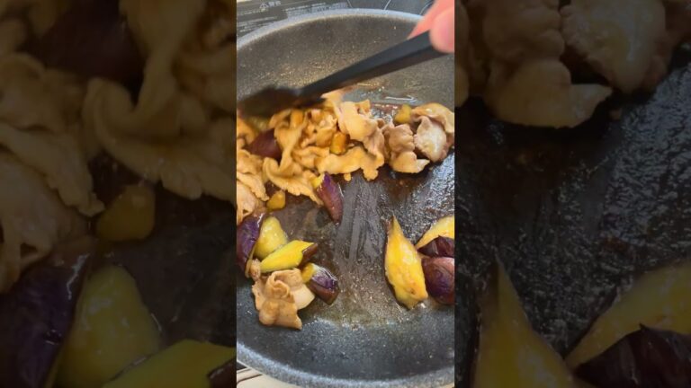 【さっぱり最速】バタぽん豚バラなす #大五郎飯