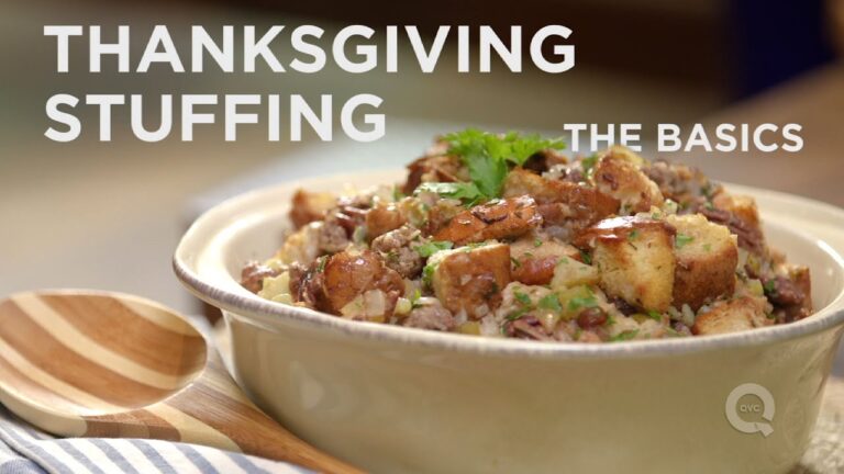 How to Make Thanksgiving Stuffing - The Basics on QVC