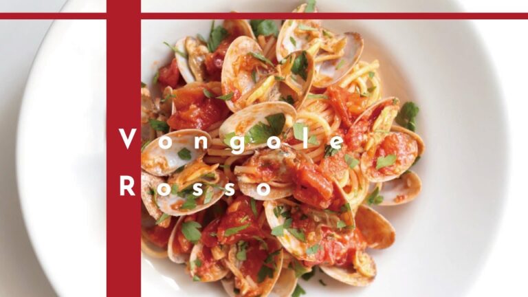 【あさりとトマト缶で作る】ボンゴレロッソの作り方 [パスタレシピはBINANPASTA]