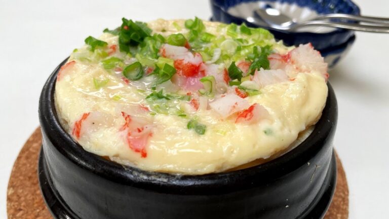 ふわふわ韓国の茶碗蒸し【ケランチムの作り方】失敗しないコツ必見