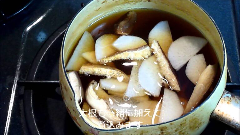 【レシピ】関東風お雑煮 How to make Zoni