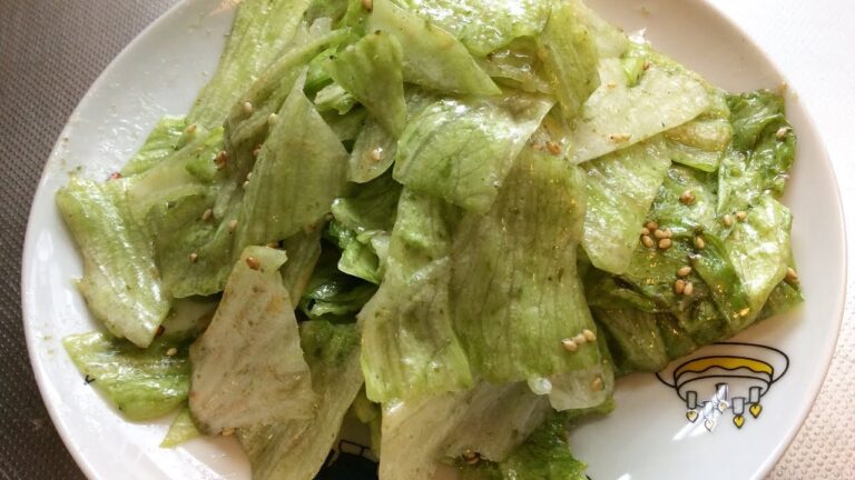 レタスのおつまみサラダ