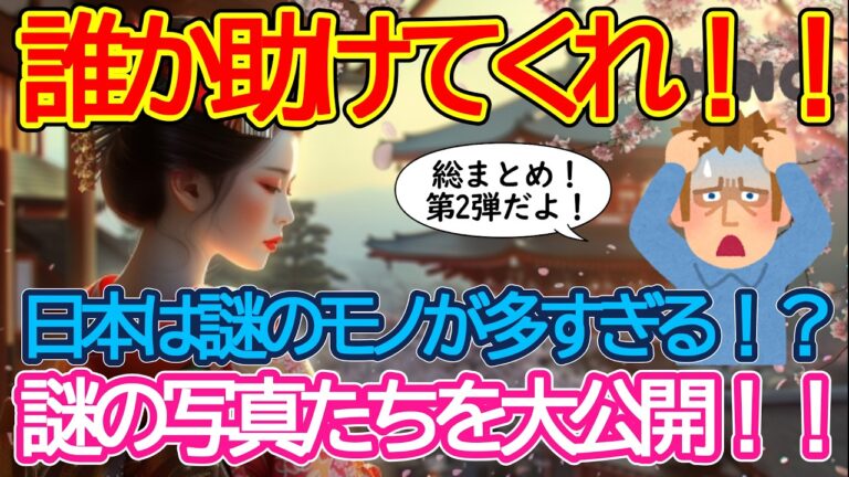 【2ch海外の反応】日本の謎のモノ特集！これは何なんだ？誰か教えてくれ！総まとめ2弾！【有益】【ゆっくり解説】