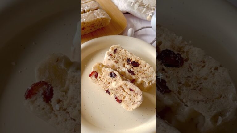 【レンチン5分】シュトーレン風ケーキ#米粉レシピ #ヘルシーレシピ