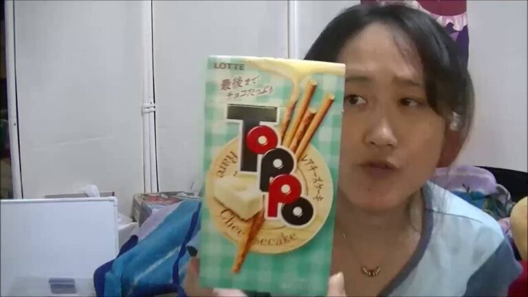 トッポ・レアチーズケーキ食べてみました☆