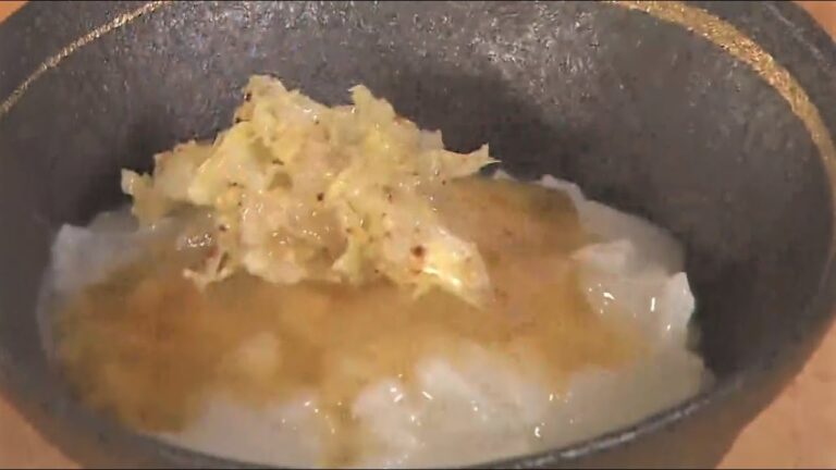 白菜がゆ べっこうあん