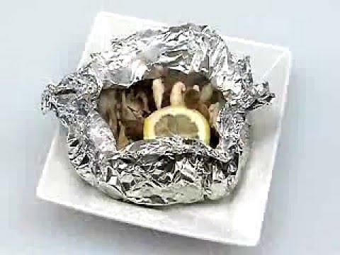 きのこのホイル焼き