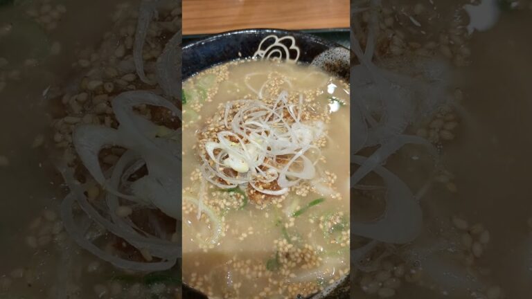 （はなまるうどん）2023年2月22日より2週間限定の「肉増量1 .5倍！あったか担々うどんフェア」と言う事でお得に「ごま担々うどん」を食べて来ました！ #shorts #お得