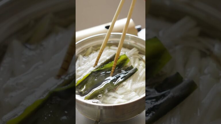 【ダイエット】痩せすぎ注意！『梅干し大根のスープ』作り方#shorts