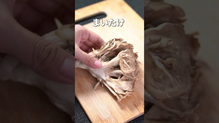 きのこで食物繊維たっぷり◎レンジで簡単にできるごはんのお供！きのこの佃煮【今日のあと一品】【副菜レシピ】#shorts
