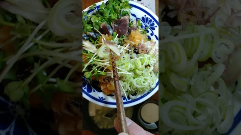鰹たたき＆鱈ちり