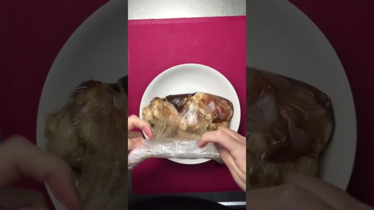 レンジで簡単手羽元のはちみつ煮/アイラップでラクチン#shorts