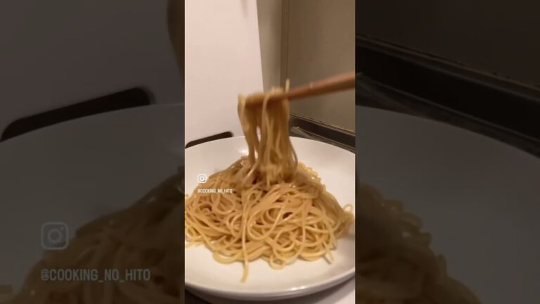 しらすとねぎのパスタ