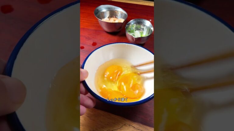 けんた食堂の海老チャーハン【ASMR】 #shorts