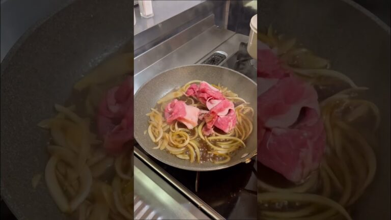 男子喜ぶ♡ガッツリ牛メシ レシピはコメント欄に記載 #shorts