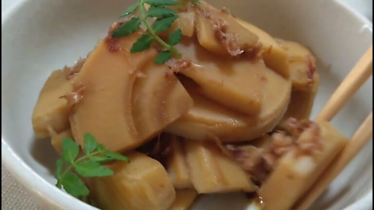 たけのこの煮物（飯動画）