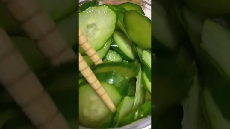 お酢と浅漬けの素🥒きゅうりのお漬物😊🍄