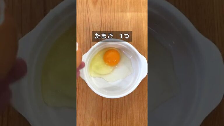 レンジで1発！時短フレンチトースト