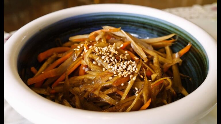 和食の基本！きんぴらごぼう【人気料理研究家が教える！簡単レシピ】