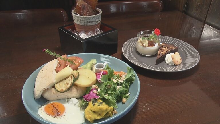 土曜・祝日限定！季節の野菜とスイーツの豪華モーニング【東海３県・モーニングにメ～ロメロ！】Collection No.１２５