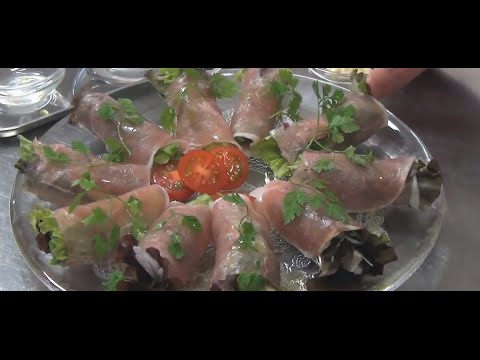 生ハムのサラダ。（篠原 純子）