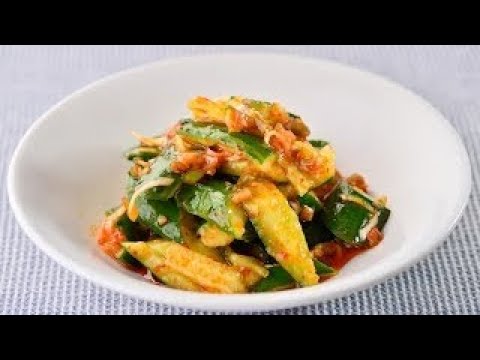 きゅうりの豆板醤ソース和えのレシピ　|　料理サプリ