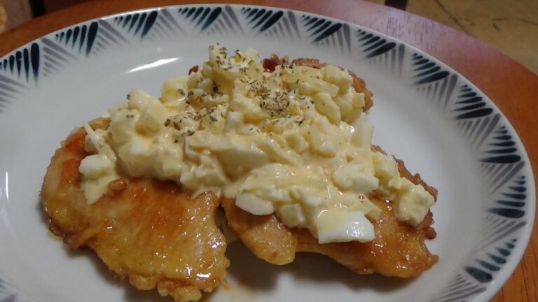鶏むね肉のチキン南蛮風　しっとりジューシーに仕上がります！