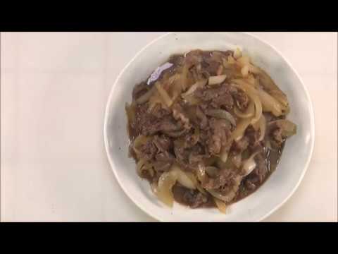 20 18_牛肉と玉ねぎのすき煮