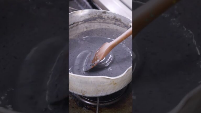 濃厚！豆乳黒ごまプリンの作り方 #Shorts