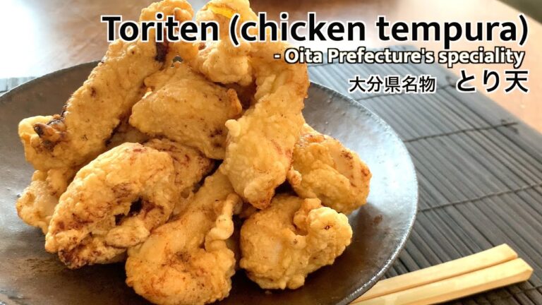 大分県名物　冷めても美味しい【とり天/ Toriten (chicken tempura) 】which is delicious even when cold