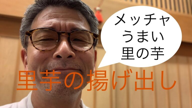 里芋の揚げ出し  【料理屋　真砂茶寮】https://www.masago.jp　＃里芋　＃揚げ出し　＃おろし煮＃和食 　＃ミシュラン 　#日本食　＃懐石　＃顔合わせ　＃お祝い　＃横浜