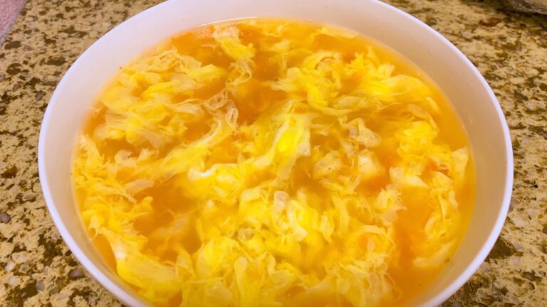 超簡単！トマトと卵の中華スープ 西红柿鸡蛋汤