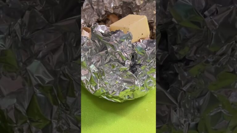 やる気0%でもできる激旨簡単きのこのホイル焼き！【レシピ動画】