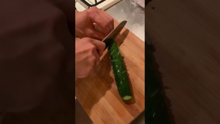 夏に食べたい！きゅうりの蛇腹漬け🥒 #自炊 #きゅうり消費 #簡単レシピ
