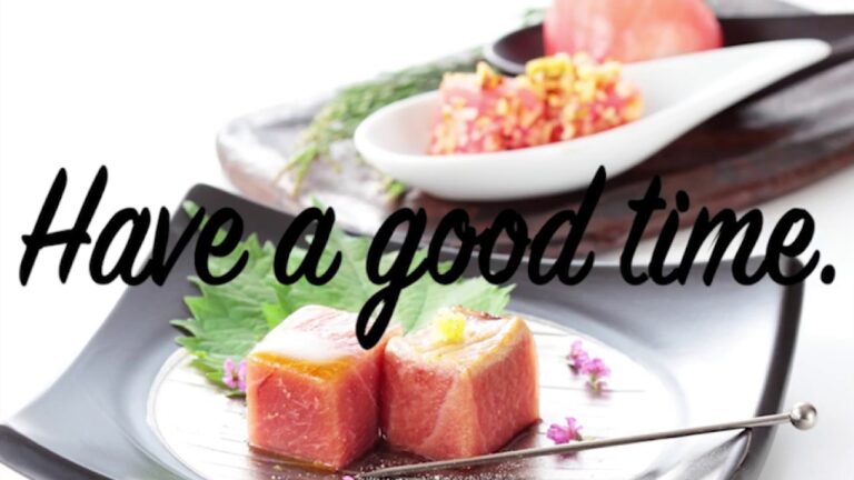 KOHYO good time（三種のマグロ料理）