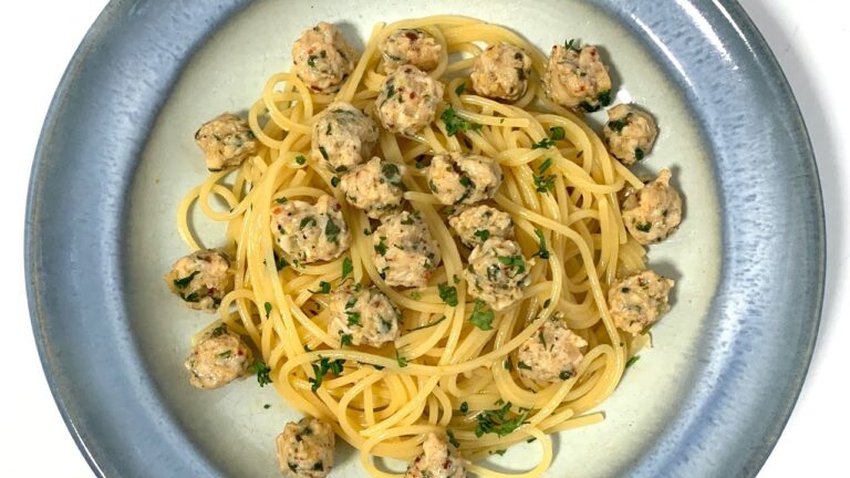 鶏のポルペッティーニのパスタの作り方 #イタリア料理 #レシピ