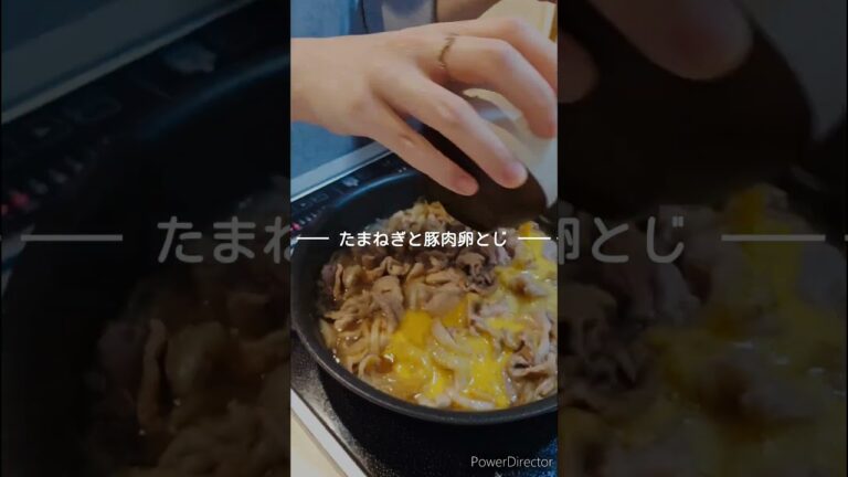 【玉ねぎ・豚こまで作る】丼にもおかずにもできる万能な卵とじ