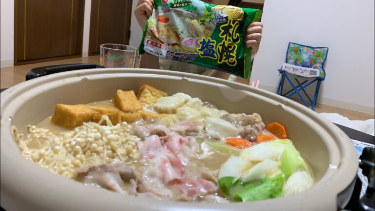 とんこつ醤油鍋の塩ラーメン〆