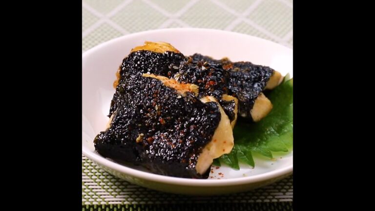 鶏肉がふっくら柔らか鶏胸肉の磯辺焼き ｜ moguna[モグナ]
