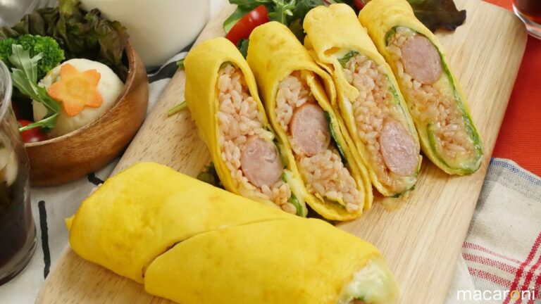 レッツ お弁当！ 簡単楽うま スティック オムライス のレシピ 作り方