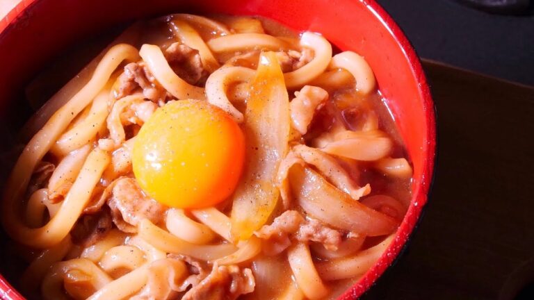 市販のルーで【１０分カレーうどん】お店よりおいしくなるプロしか知らない作り方