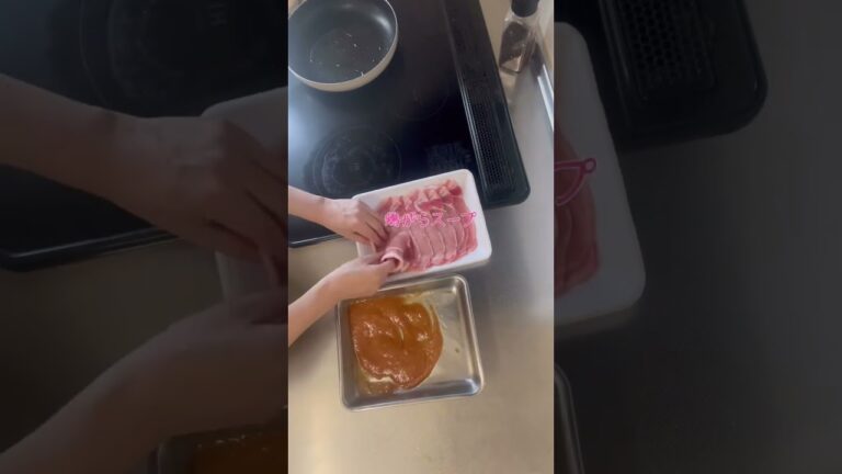 【お家ご飯】豚肉味噌漬け#shorts #簡単レシピ #豚肉料理