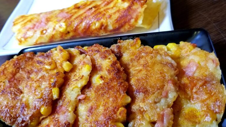 前回のリベンジなるか？コーンのパリパリチーズ焼きの作り方！やられたらやり返す倍返しだ！
