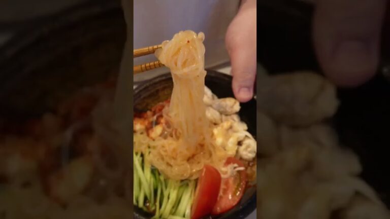 しらたきでヘルシービビン麺
